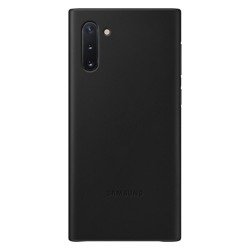 Etui Samsung Leather Cover Czarny do Galaxy Note 10 (EF-VN970LBEGWW)