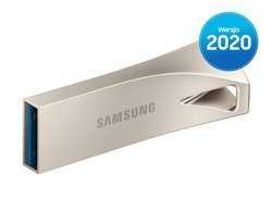 Pendrive Samsung USB 3.1 BAR Plus Silver 128GB (MUF-128BE3/APC)