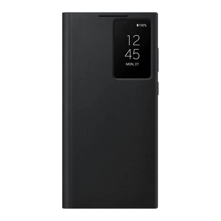 Etui Samsung Smart Clear View Cover Czarny do Galaxy S22 Ultra (EF-ZS908CBEGEE)