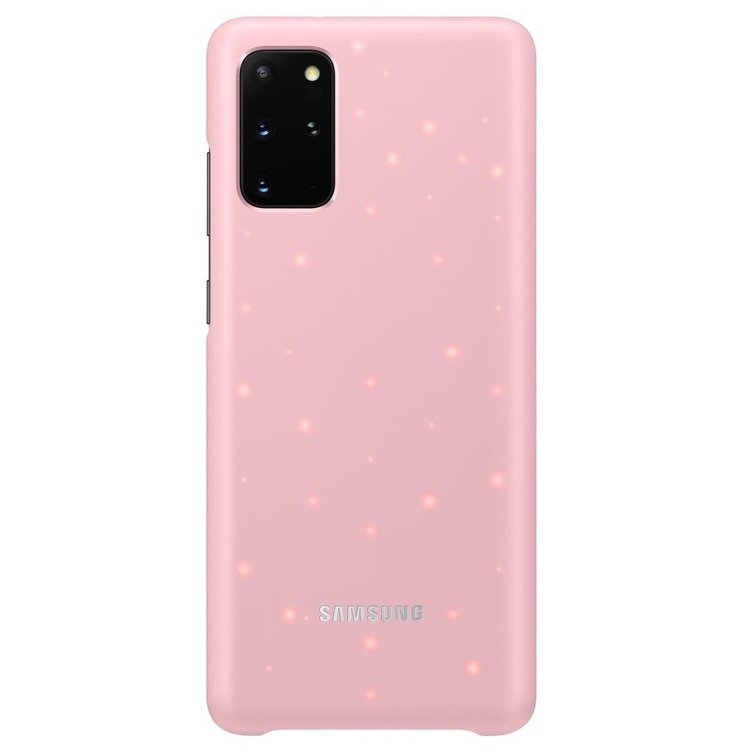 Etui Samsung Smart Led Cover Różowy do Galaxy S20+ (EF-KG985CPEGEU)