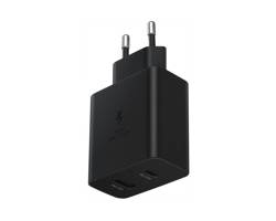 Samsung Szybka Ładowarka podróżna (35W) (USB-C USB-A) Czarna Bez kabla (EP-TA220NBEGEU)