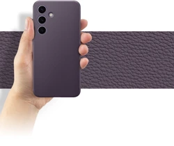 Samsung Vegan Leather Case Czarne do Galaxy S24 (GP-FPS921HCABW)